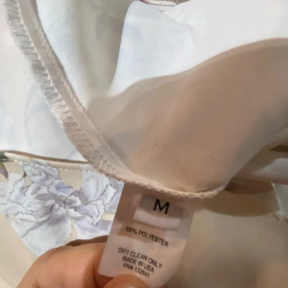 Amanda Uprichard Romola Corset Top in Orchid Floral Sz M - Picture 7 of 7